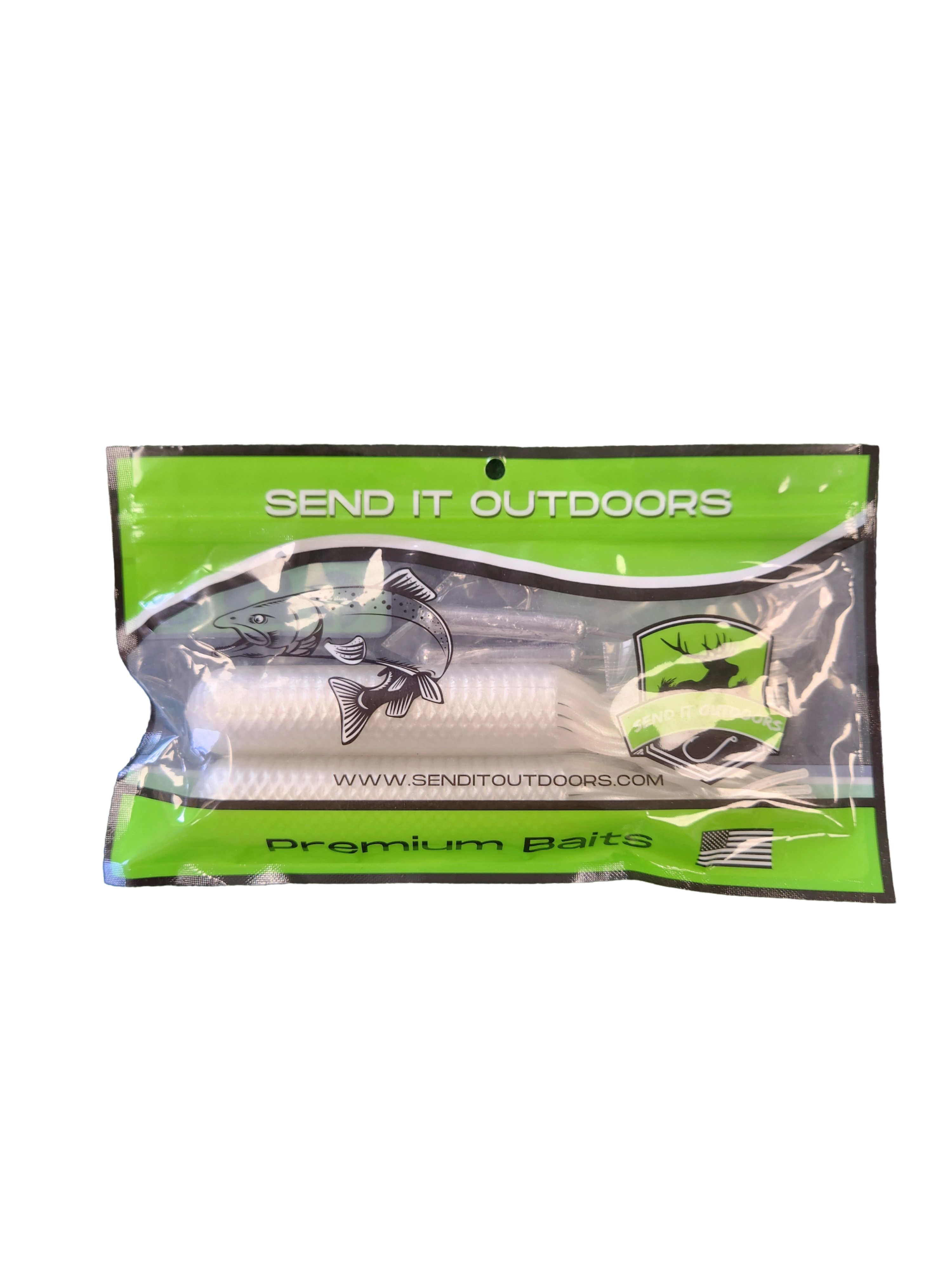 Send It Outdoors - 6.5" Tube 2 1/4oz - Pearl Pounder XL