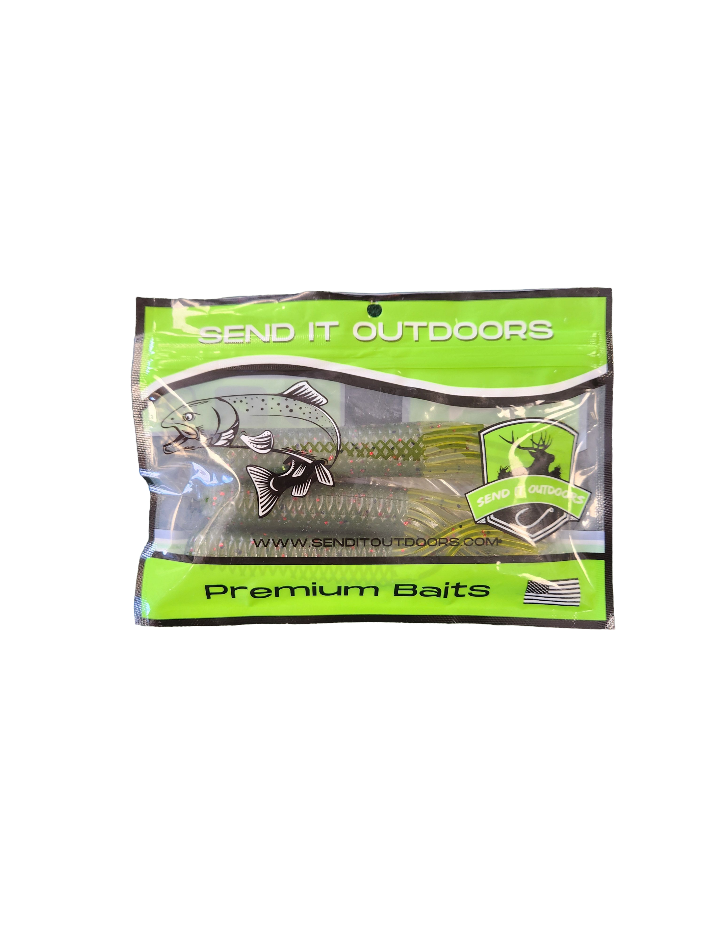 Send It Outdoors - 5" Tube 1 3/8oz - Green Dragon