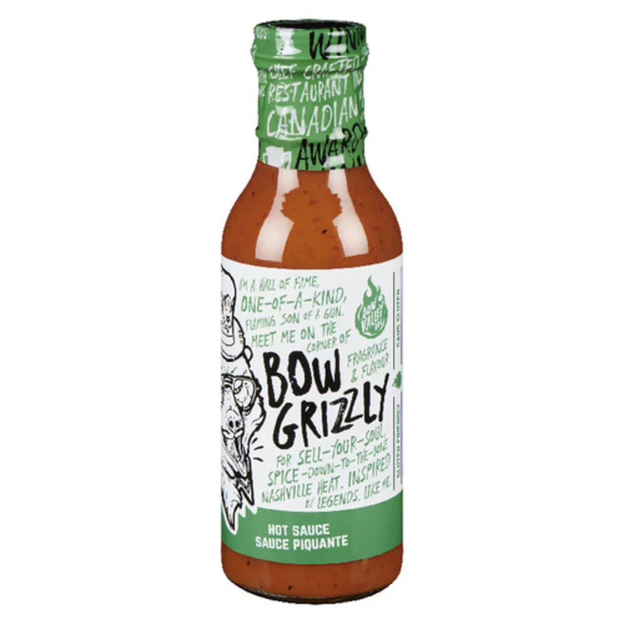Bow Grizzly - Nashville Hot Sauce 350 ml