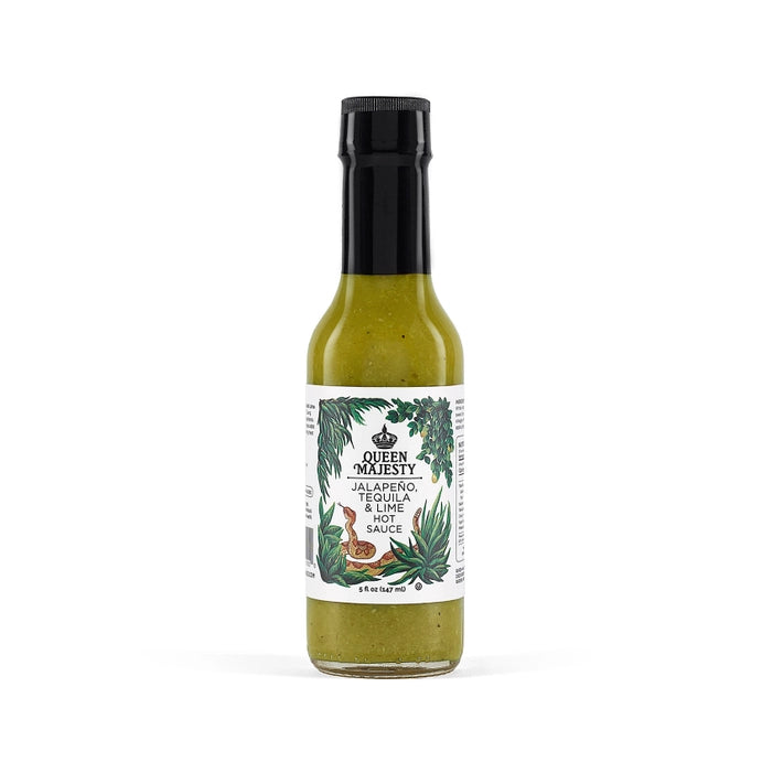 Queen Majesty Hot Sauce - Jalapeno Tequila & Lime Hot Sauce 5oz