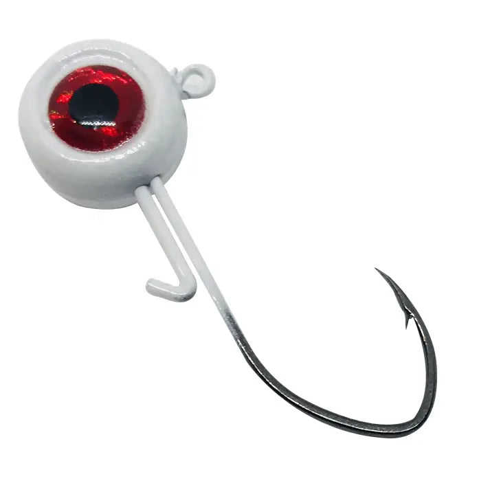 Bonehead Tackle - BX Jig Heads 1/4oz White #2