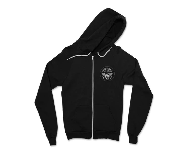 SLEDNECKS WARRIORS ZIPPERED HOODIE