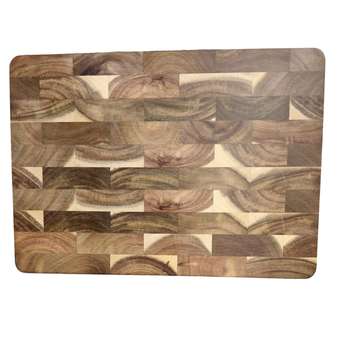 Mokuzai - End Grain - Acacia Wood - Cutting Board - 01