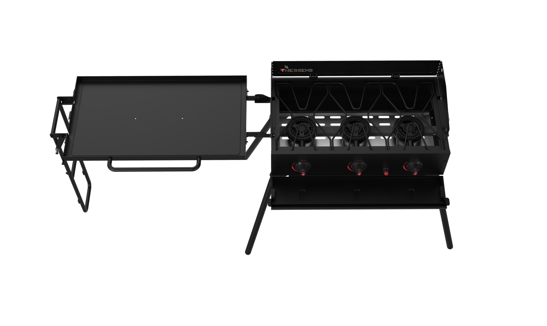 THIESSENS 3-BURNER CAMP STOVE