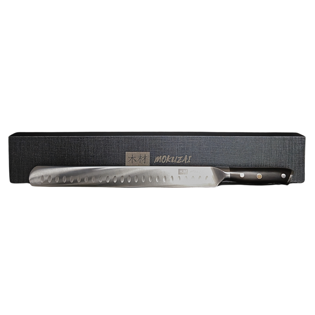 Mokuzai - 12 inch - Granton - Carving Knife