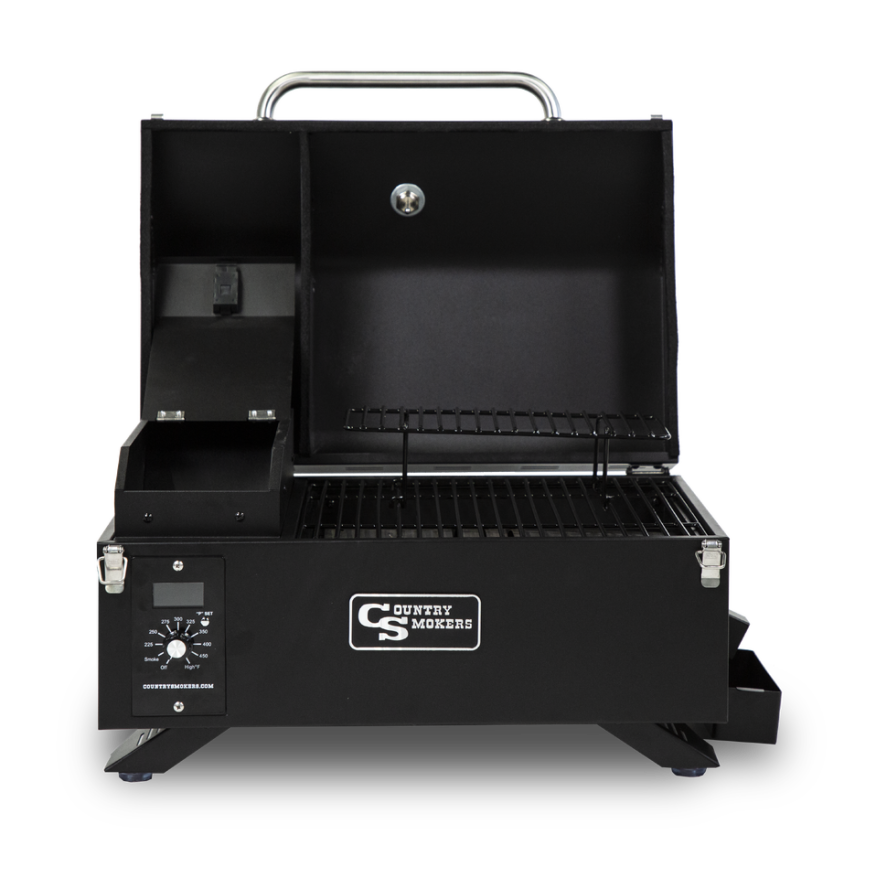 COUNTRY SMOKERS TRAVELER TABLETOP PELLET GRILL