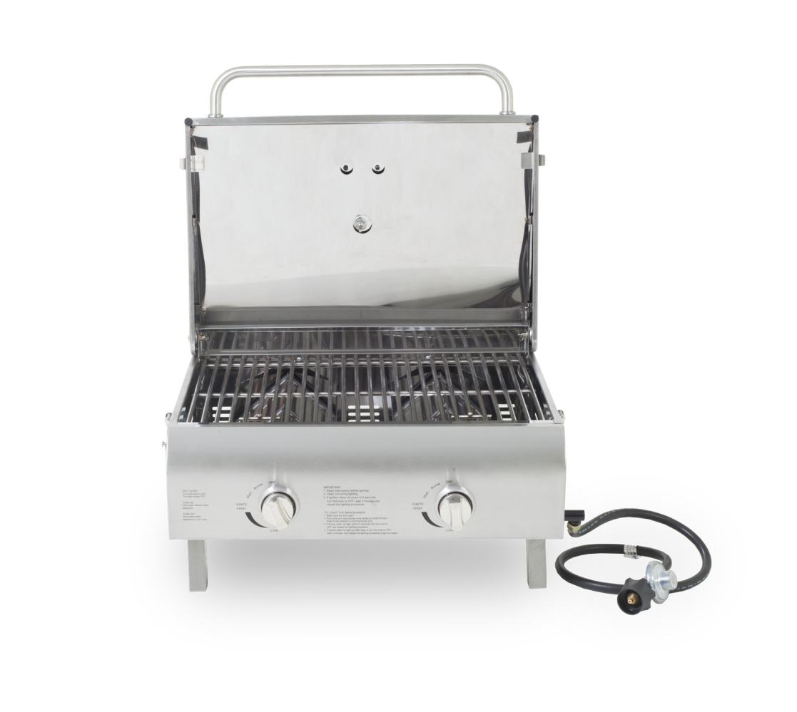 PIT BOSS STAINLESS STEEL 2-BURNER GAS GRILL