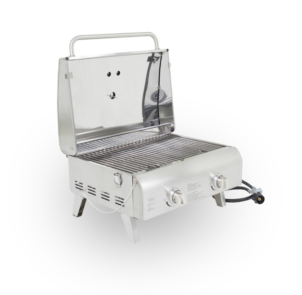 PIT BOSS STAINLESS STEEL 2-BURNER GAS GRILL – MGA Distribution Ltd