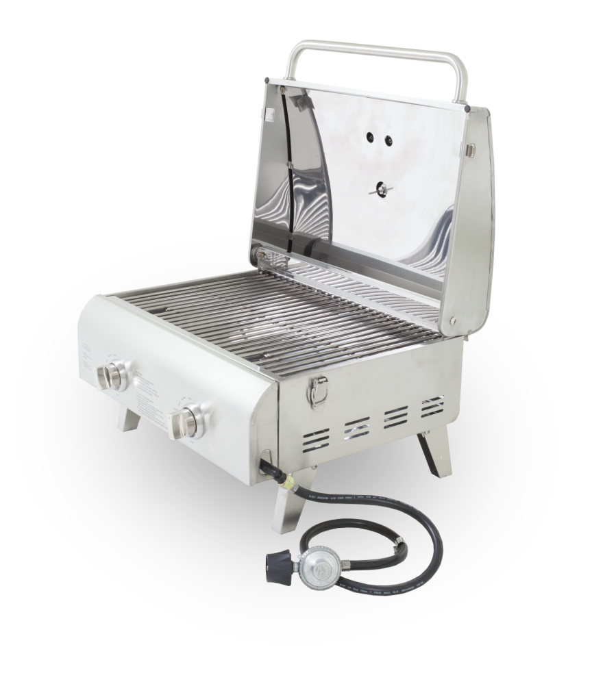 PIT BOSS STAINLESS STEEL 2-BURNER GAS GRILL