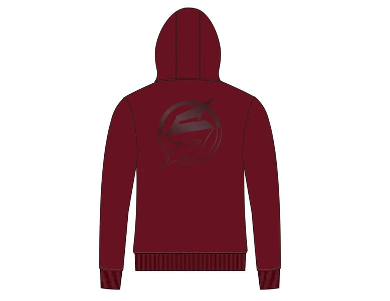 SLEDNECKS SUPER STEALTH HOODIE DEEP RED