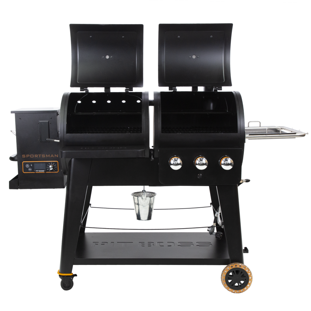 Natural gas sales smoker grill combo