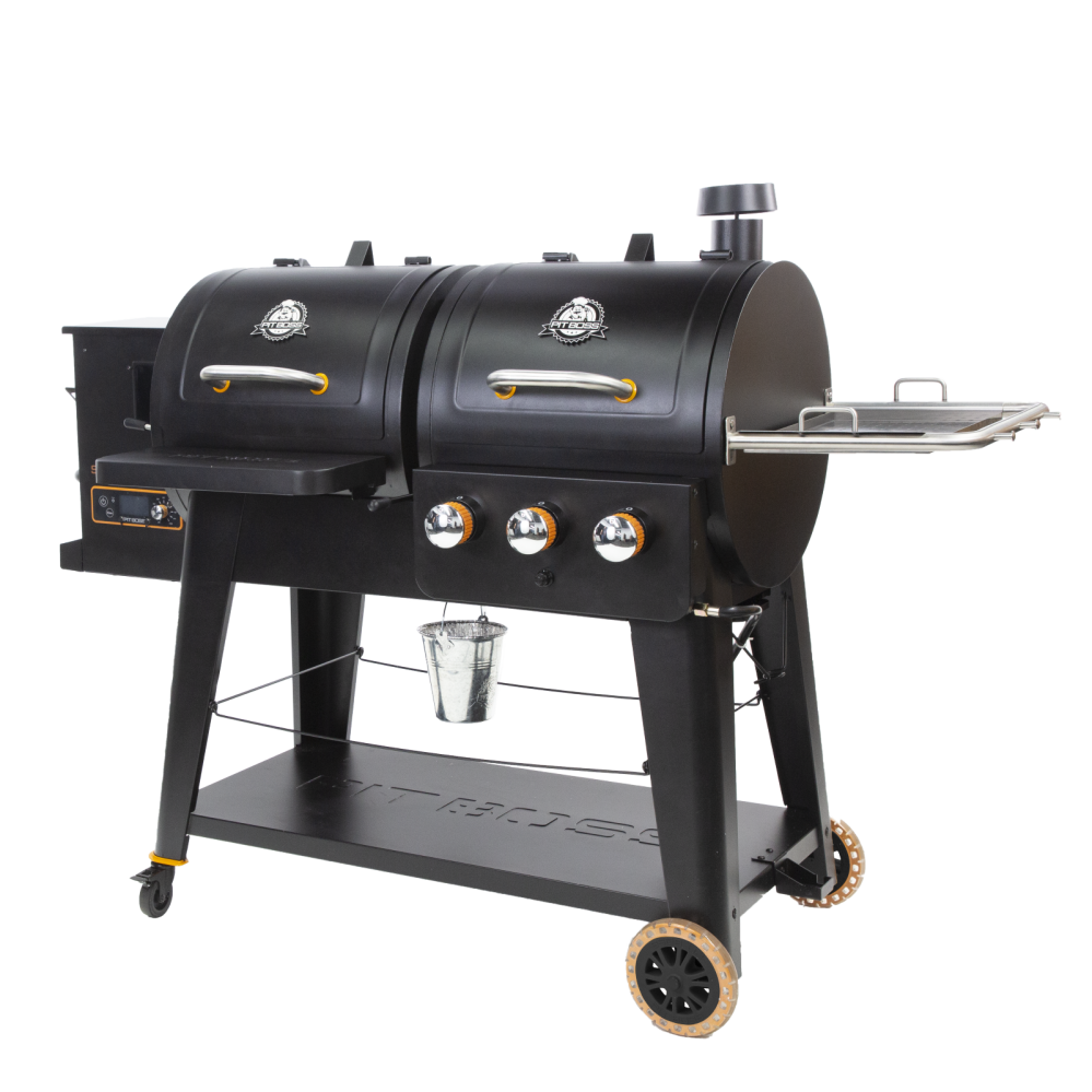 Gas pellet 2024 grill combo