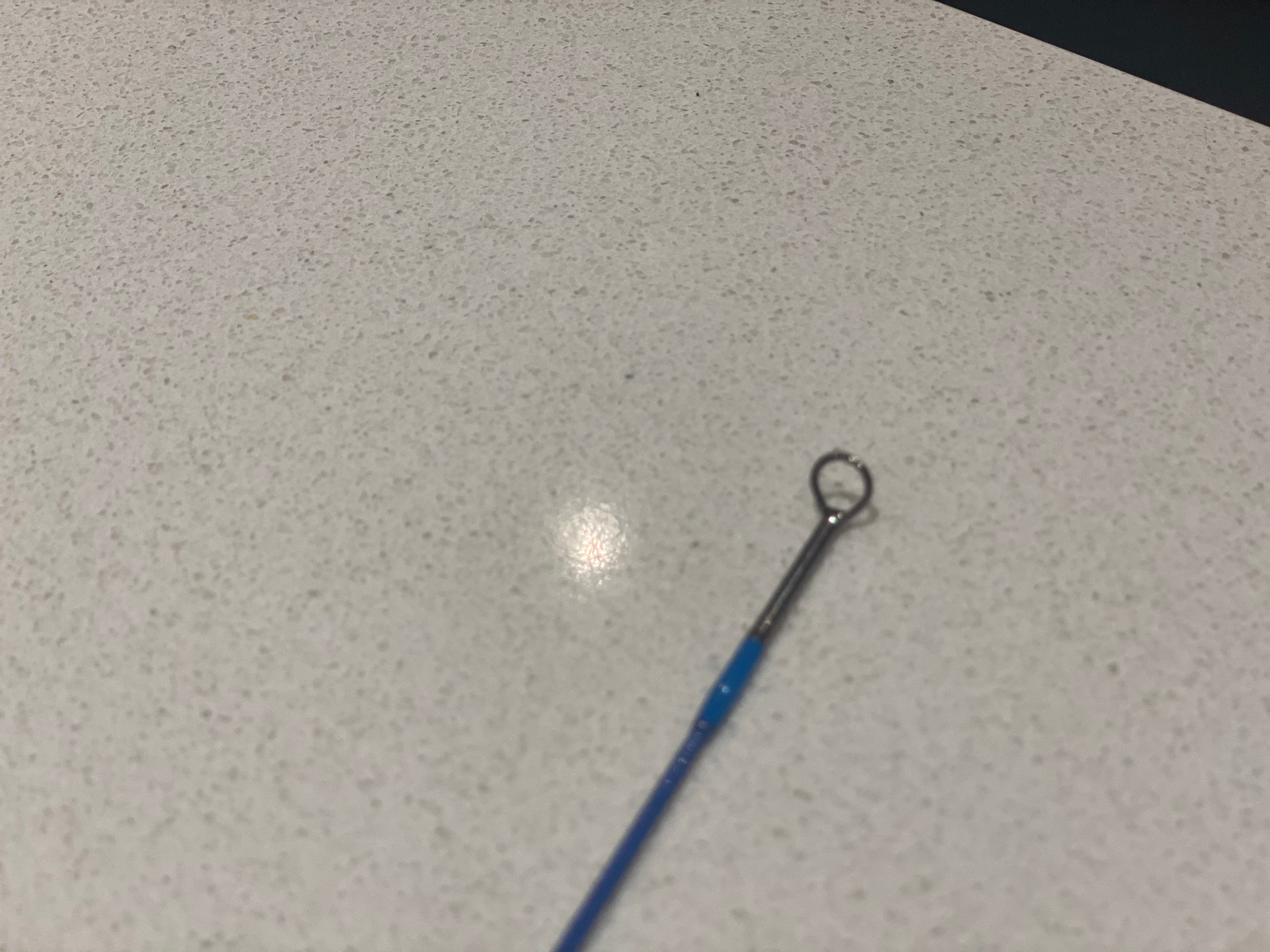 Timber - Ice Fishing Rod - Blue Steel Kevin Christiansen Tournament Series