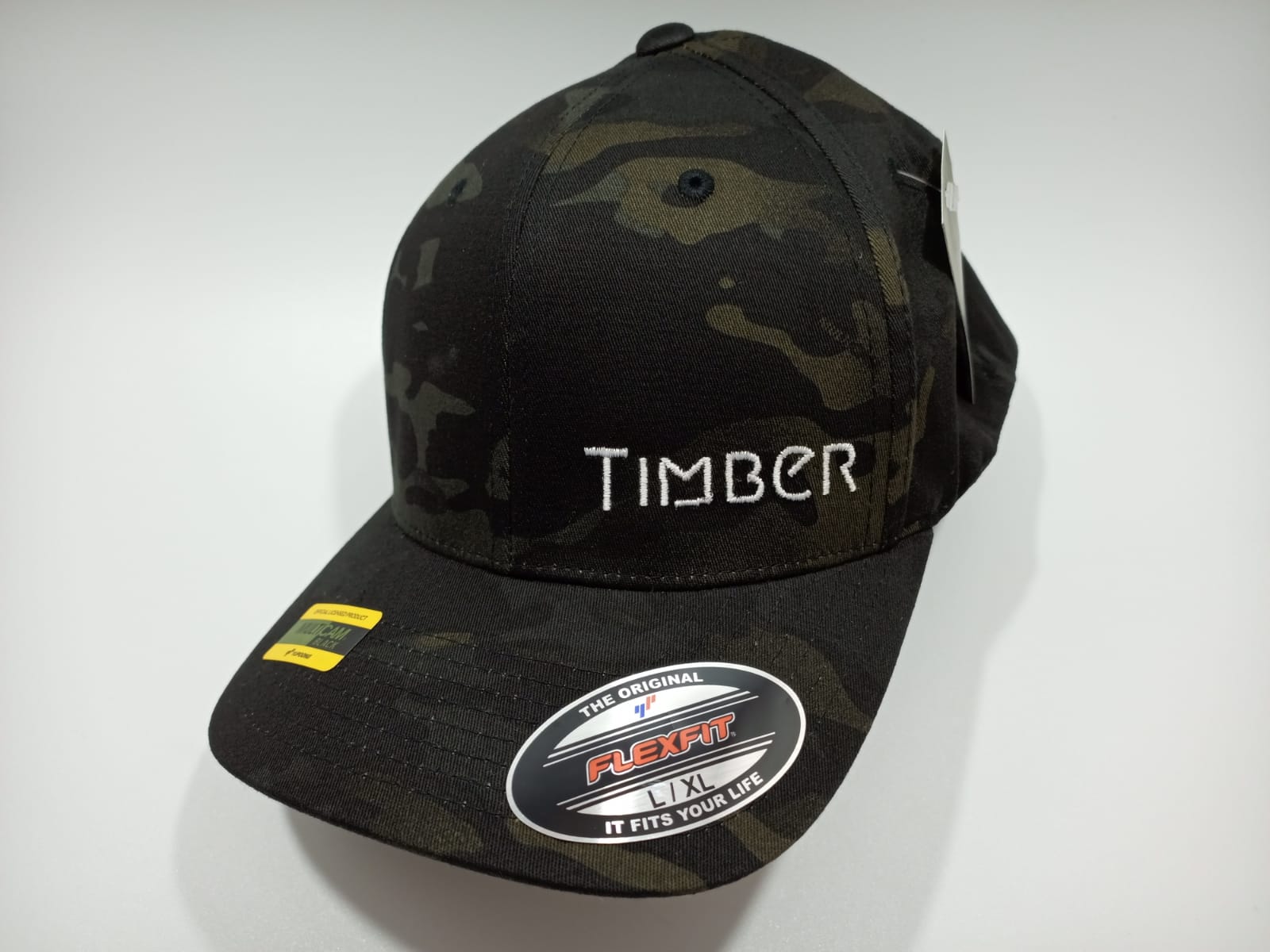 Timber - Hat - Black Camo Flexfit