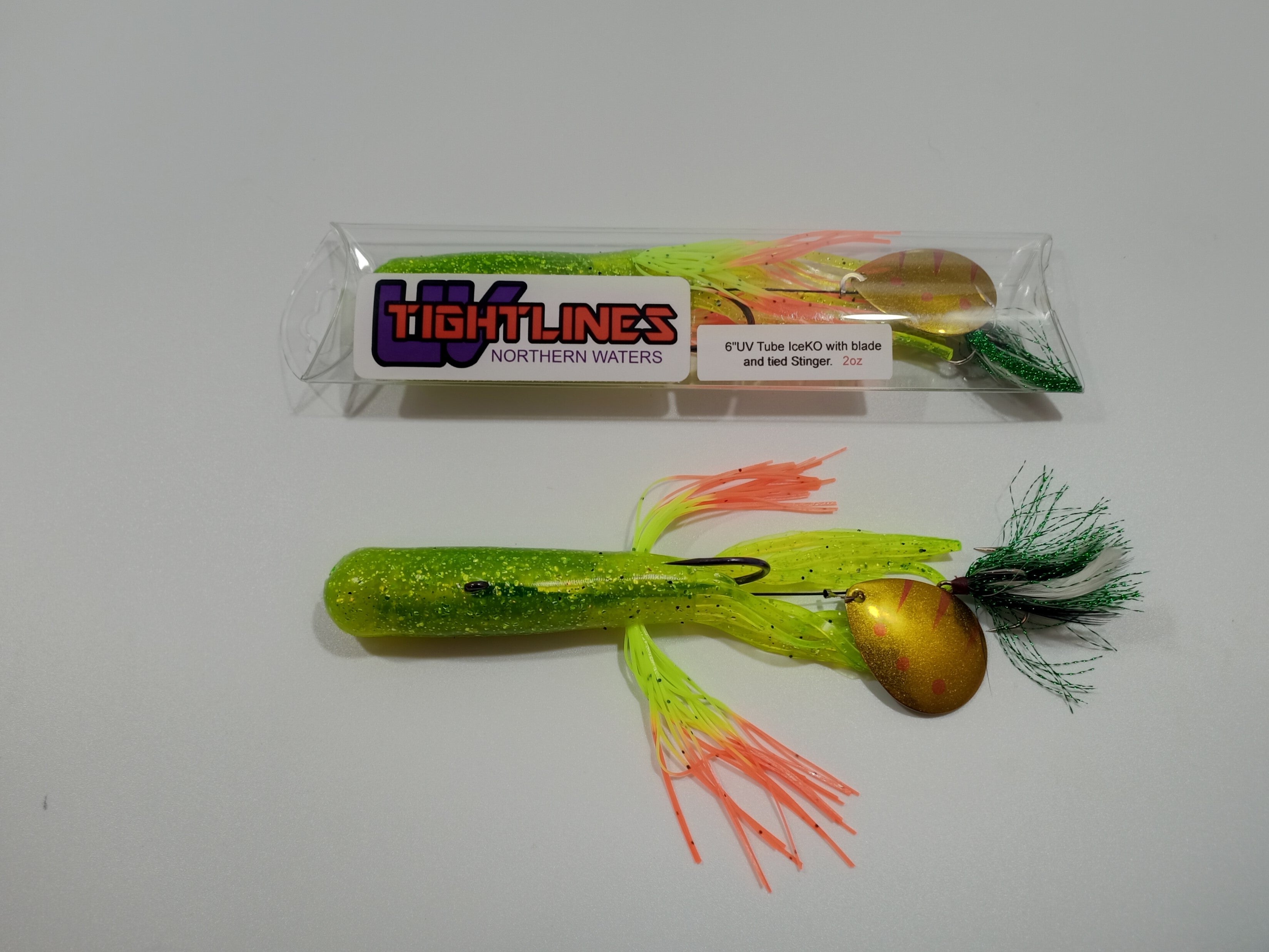 TightlinesUV Tube Jig - 6" IceKO 2oz