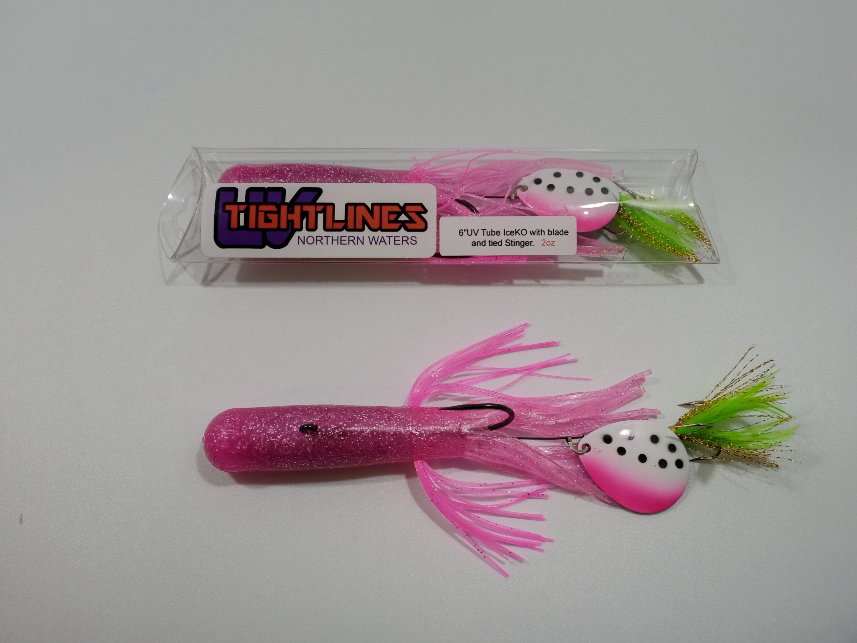 TightlinesUV Tube Jig - 6" IceKO 2oz